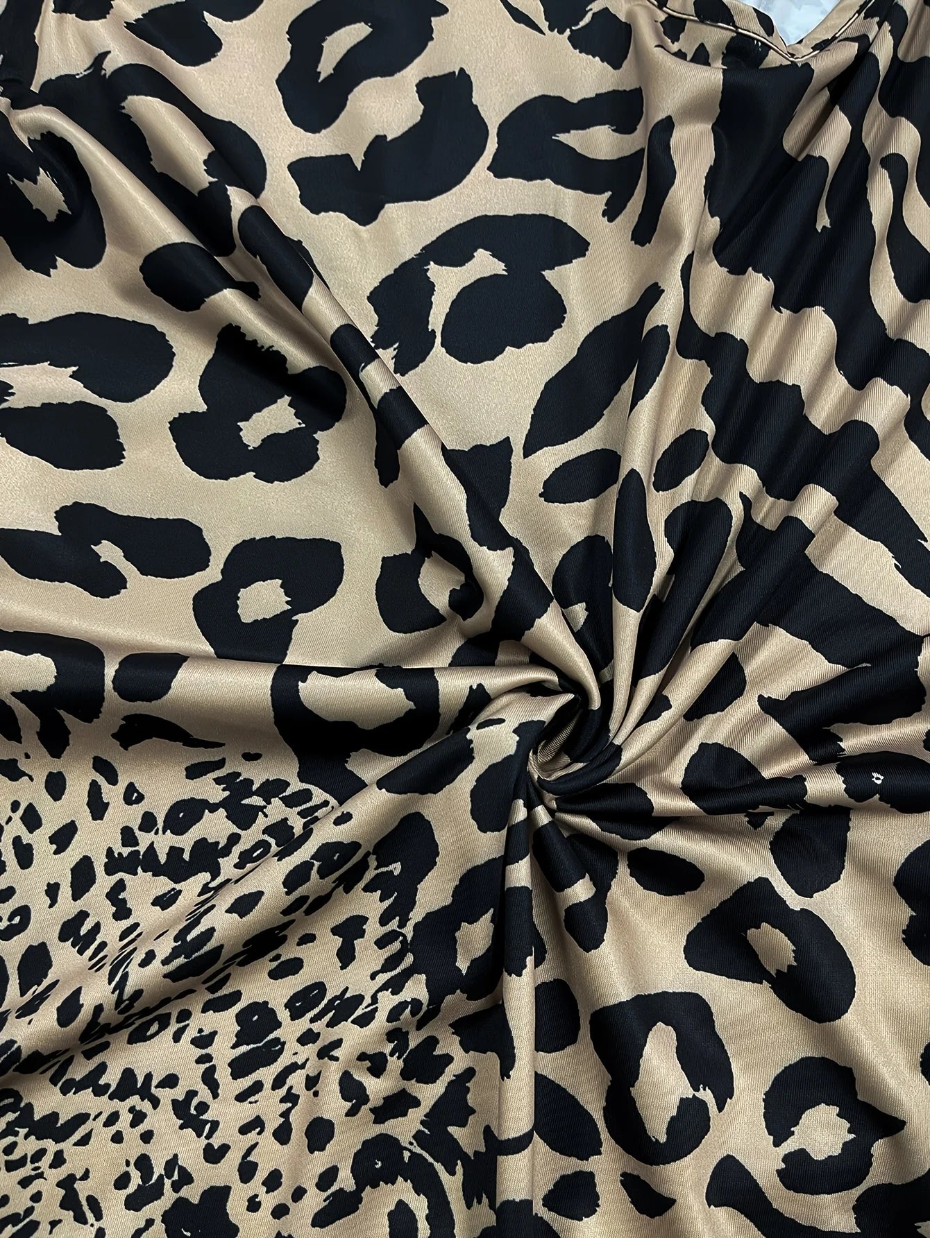 Plus Size Leopard Zebra Print Maxi Sundress
