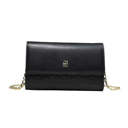 CH Fashion Letter Print Chain Shoulder Bag