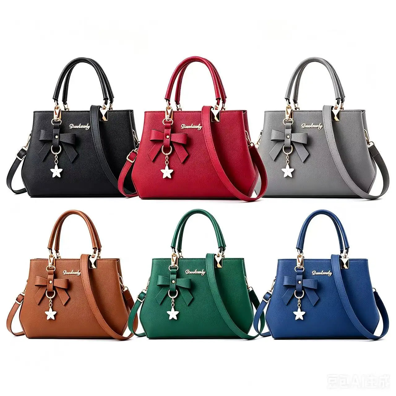 Korean Style Bow Large Capacity Shoulder Bag