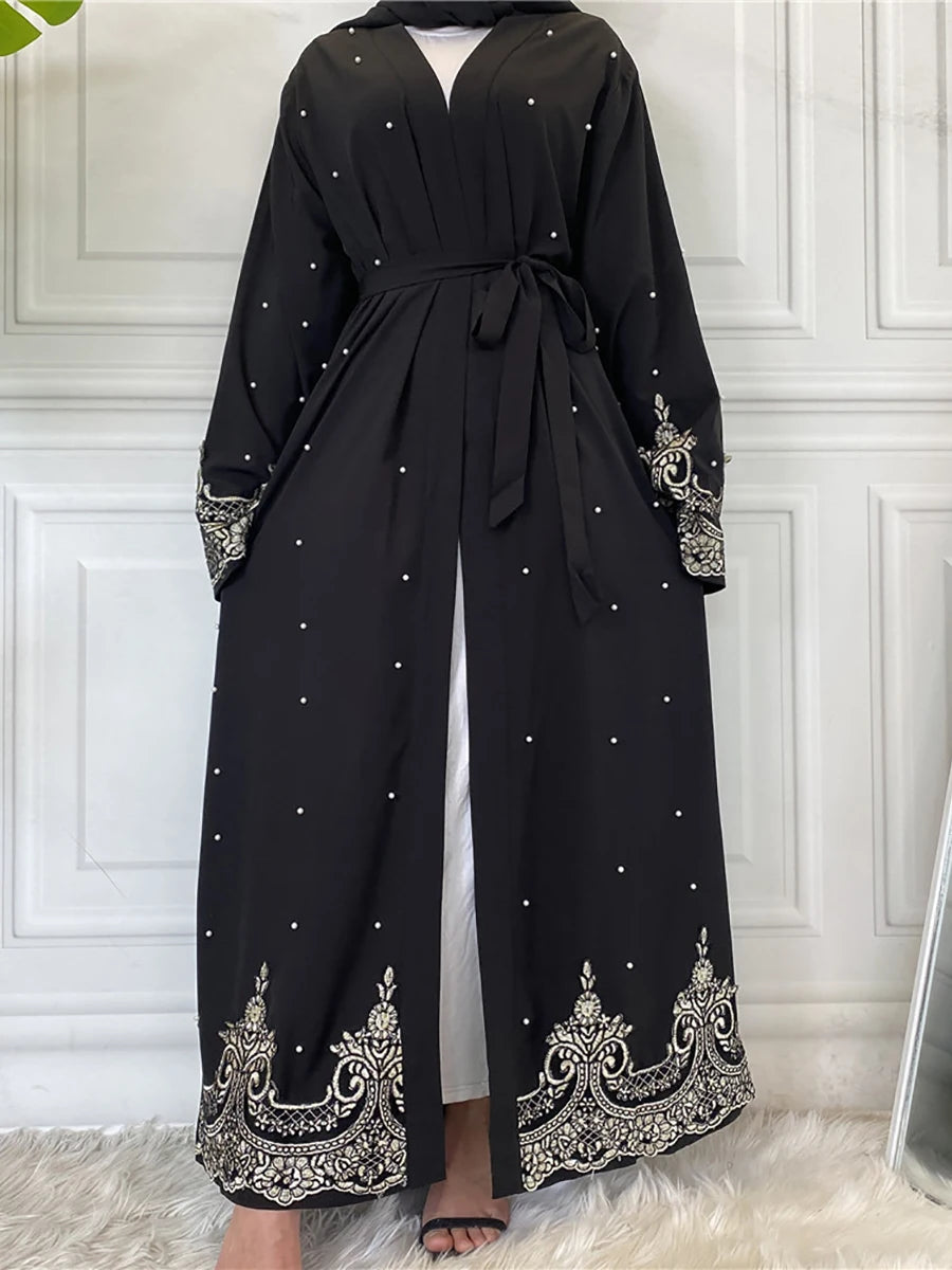 Modest Dubai Kimono Abaya Kaftan Cardigan for Women
