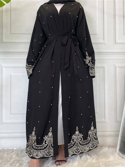 Modest Dubai Kimono Abaya Kaftan Cardigan for Women