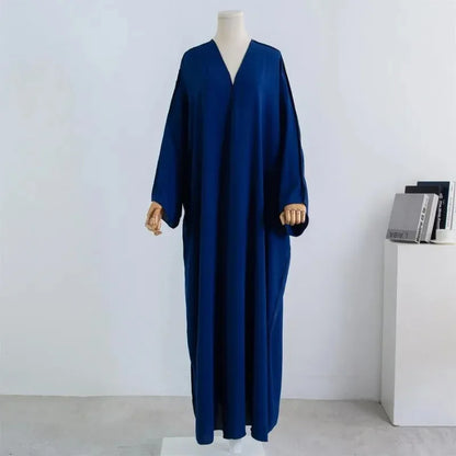 Smocked Sleeve One-Piece Prayer Abaya for Women