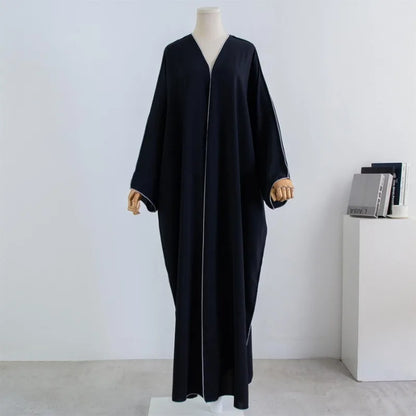 Smocked Sleeve One-Piece Prayer Abaya for Women