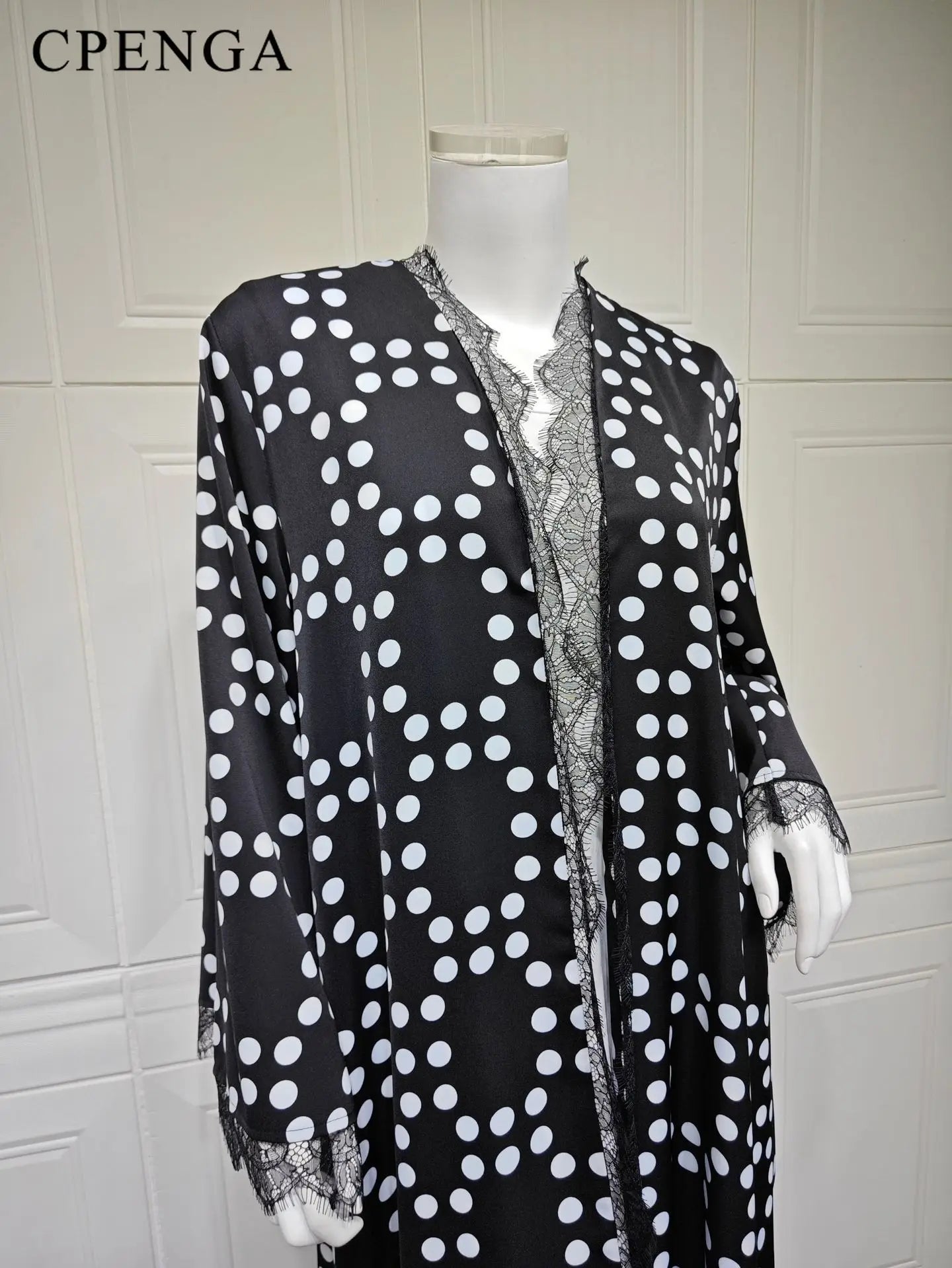 Dubai Abaya Dress with Hijab for Women – Loose Kaftan Robe