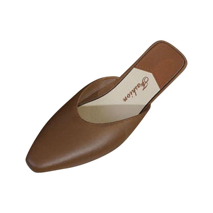 Women's Closed-Toe Flat Summer Slippers