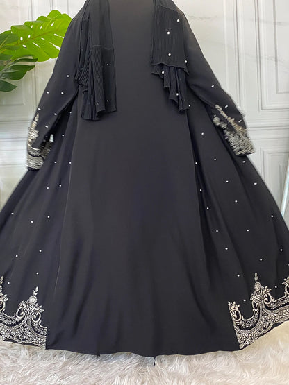 Modest Dubai Kimono Abaya Kaftan Cardigan for Women