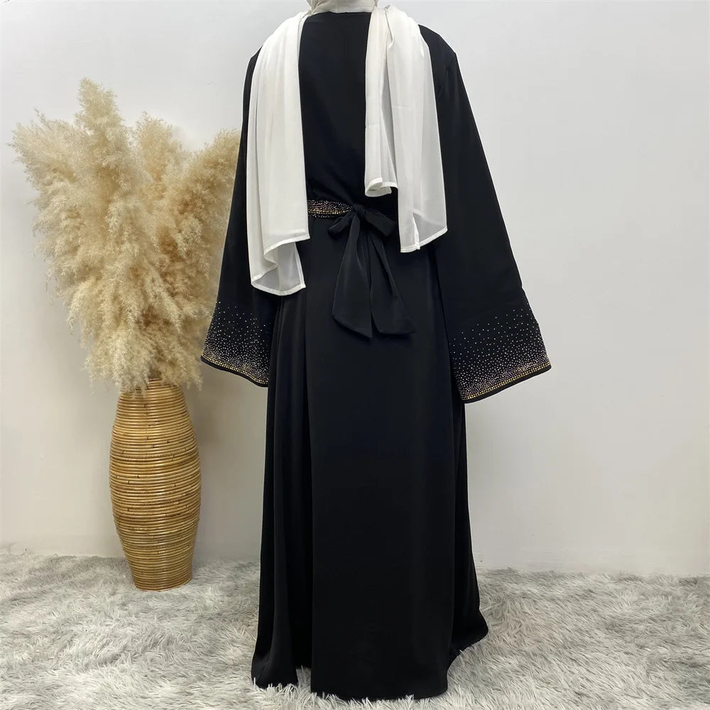 Luxury Dubai Sequin Beaded Kaftan Abaya Dress for Women