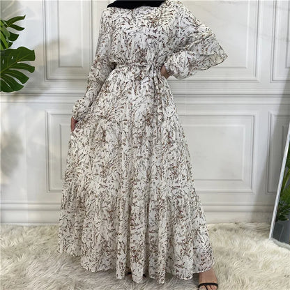 Modest Ramadan Kaftan Abaya Maxi Dress for Women