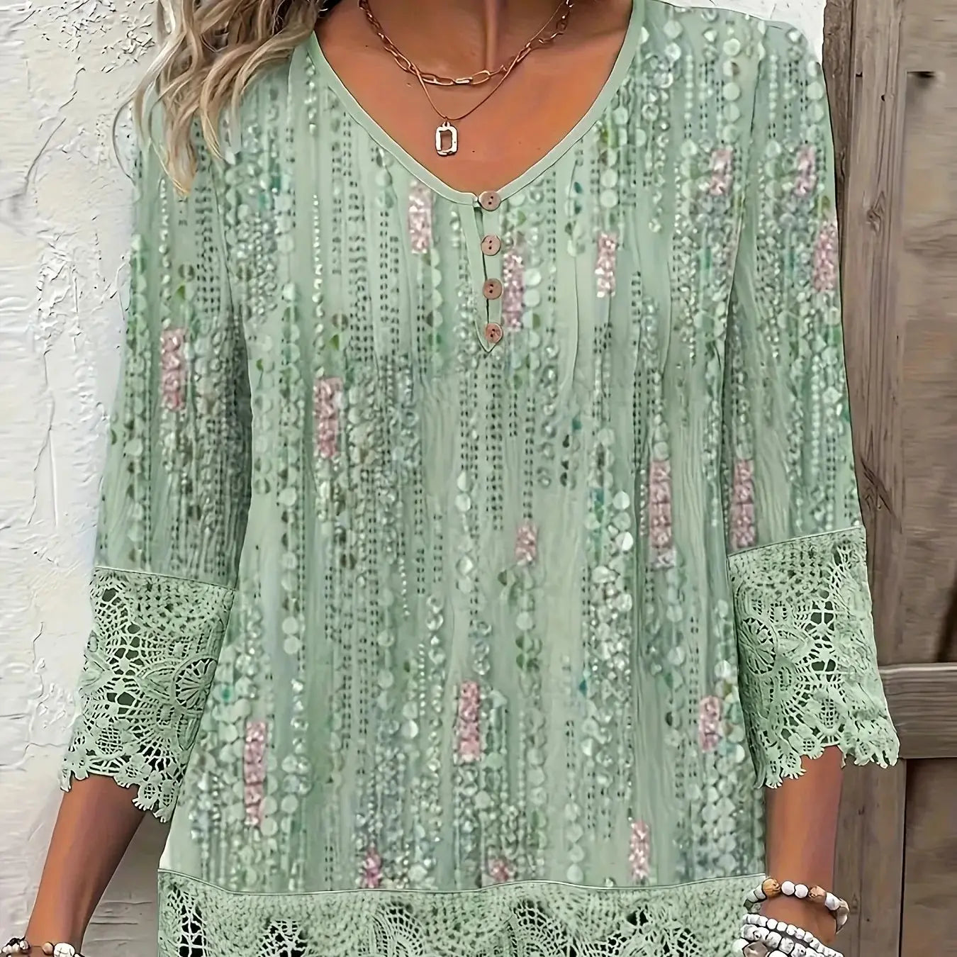 Plus Size Loose Long Sleeve Casual T-Shirt