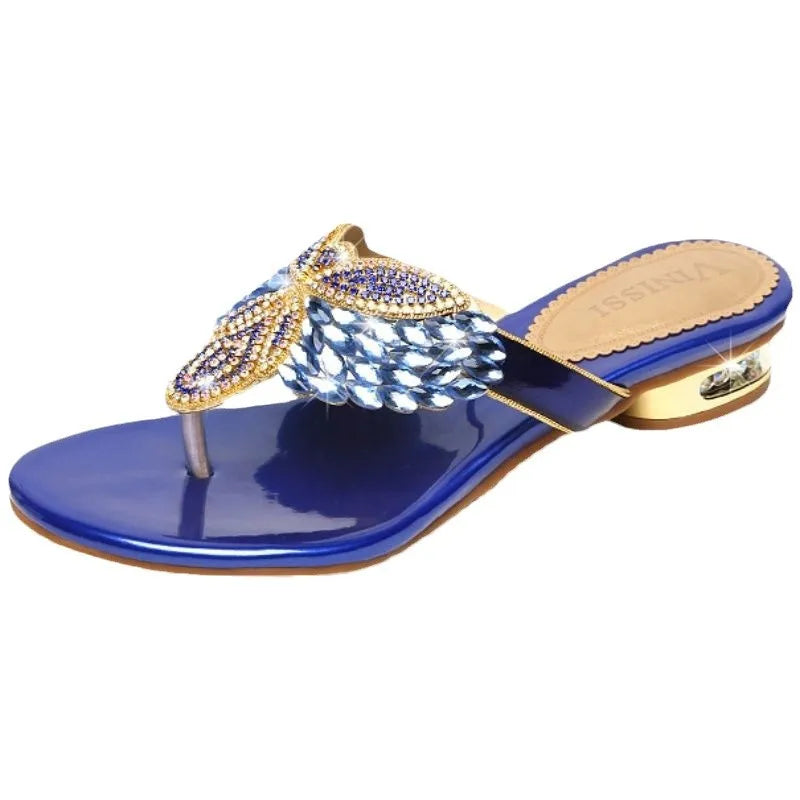 Water Diamond Bohemian Beach Sandals for Women