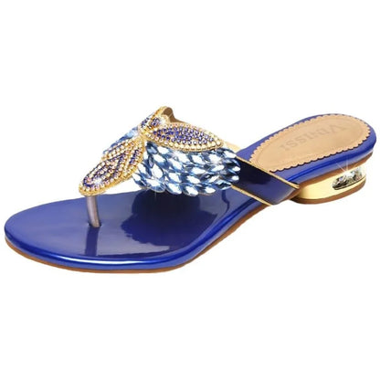 Water Diamond Bohemian Beach Sandals for Women