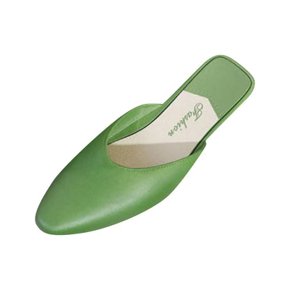 Women's Closed-Toe Flat Summer Slippers