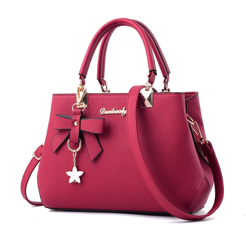 Korean Style Bow Large Capacity Shoulder Bag