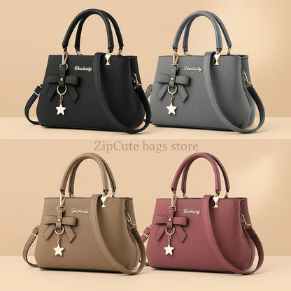 Korean Style Bow Large Capacity Shoulder Bag
